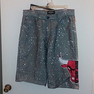 Diamond Stash Jean Shorts #23 Chicago Bulls